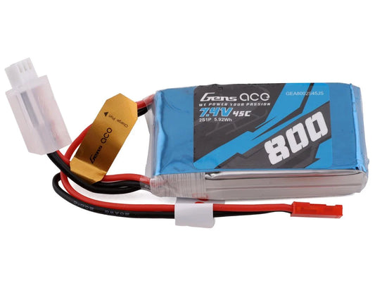 GEA8002S45JS Gens Ace Lipo 800mAh 7.4V