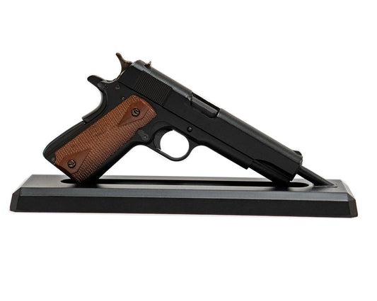 GOA1911-Black Goat Guns Miniature 1/2.5 Scale Die-Cast 1911 Model Kit Black
