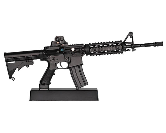 GOAAR-Black Goat Guns Miniature 1/3 Scale Die-Cast AR15 Model Kit Black