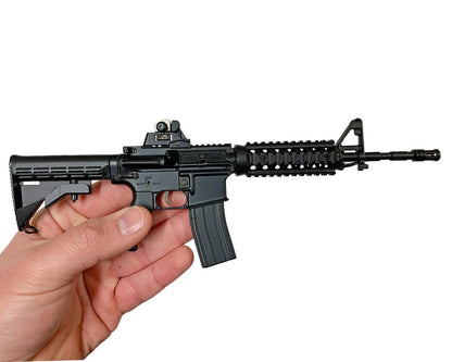 GOAAR-Black Goat Guns Miniature 1/3 Scale Die-Cast AR15 Model Kit Black