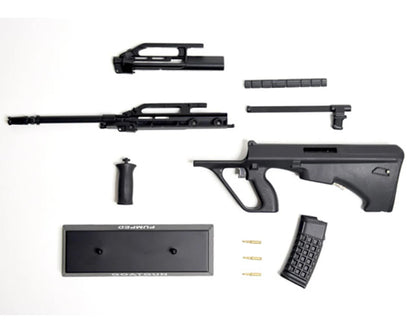 GOABP-Black Goat Guns Miniature 1/3 Scale Die-Cast Bullpup Model Kit Black