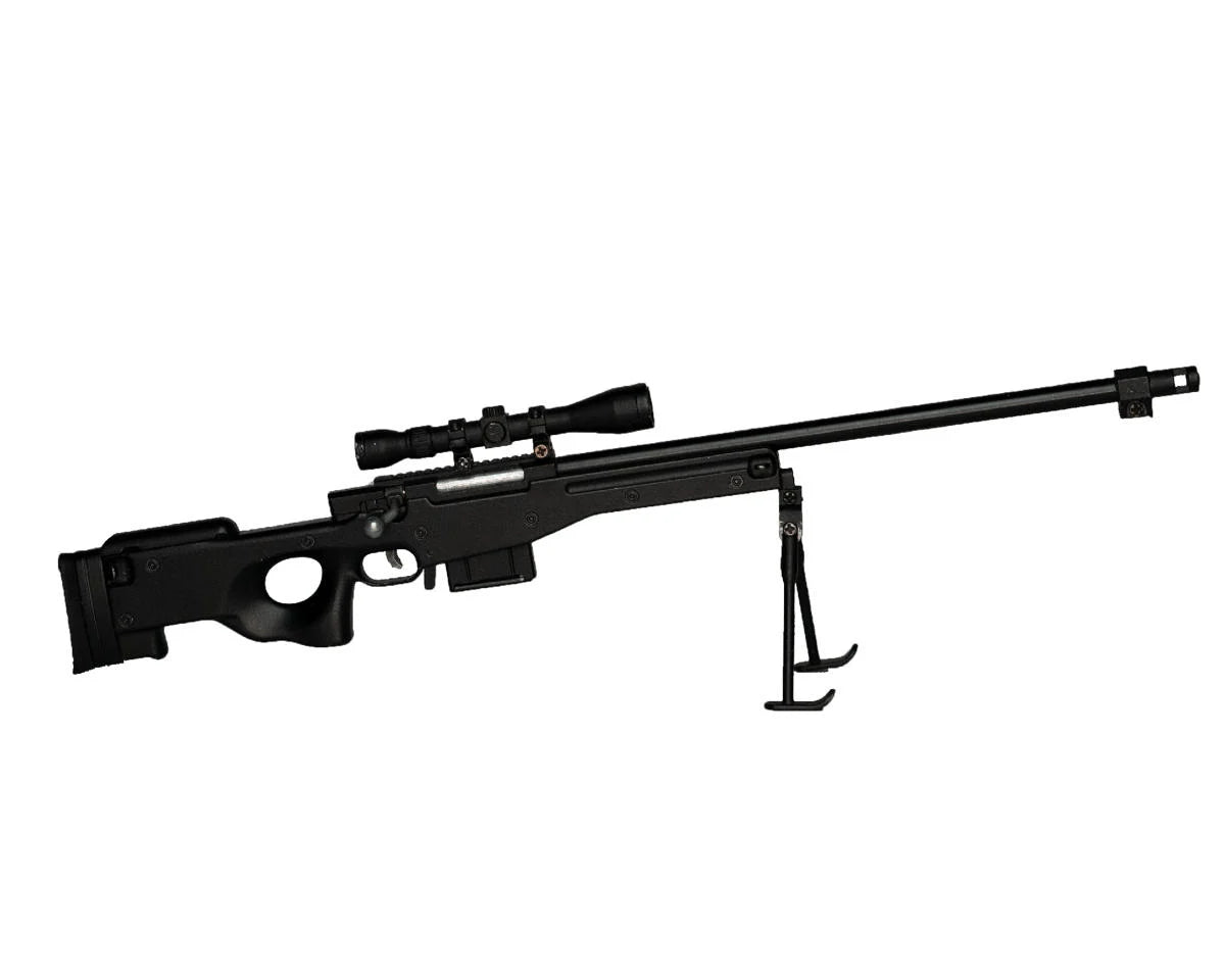 GOASR-Black Goat Guns Miniature 1/4 Scale Die-Cast SR Model Kit Black