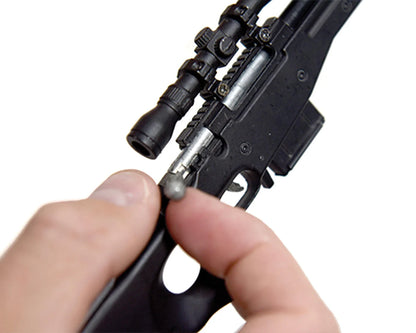 GOASR-Black Goat Guns Miniature 1/4 Scale Die-Cast SR Model Kit Black