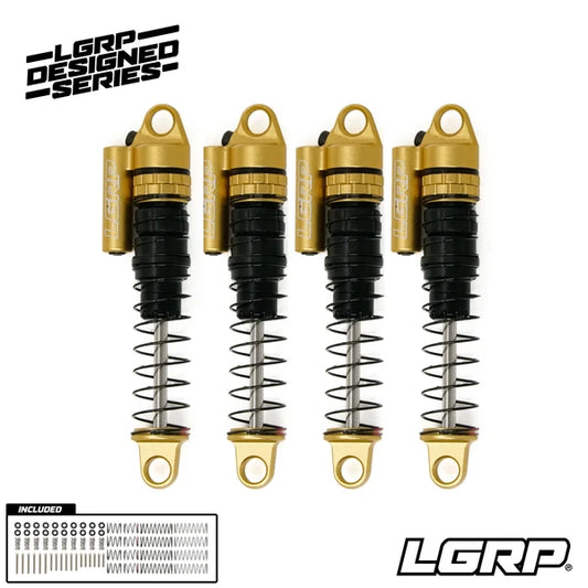 KINETIX Series Premium Oil-Filled Shocks (Gold)-  LGKS002