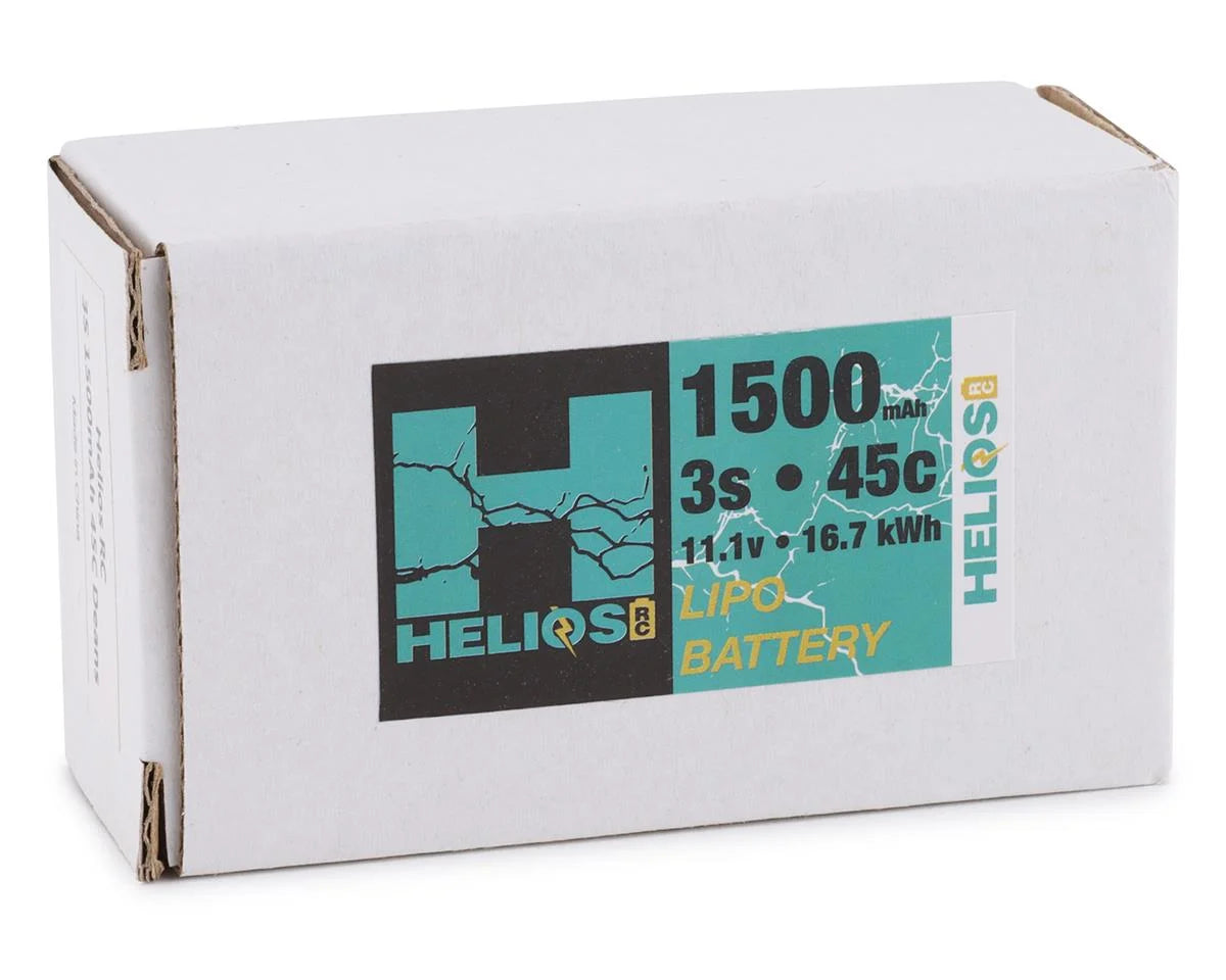 HRC-351500-45-X6 Helios RC 3S 1500mAh 45C XT60 Battery