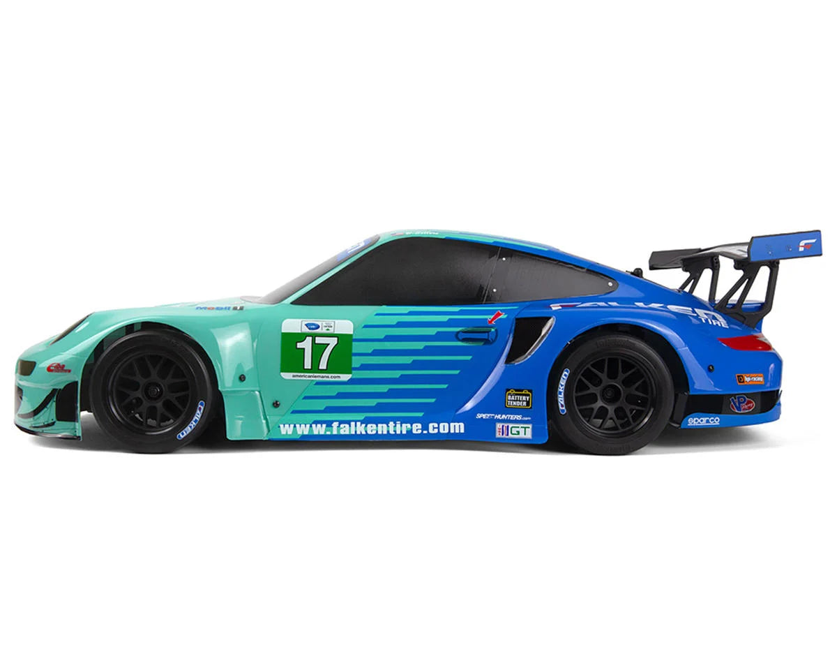 160780 HPI RS4 Sport 3 Porsche 911 GT3 RSR Falken 1/10 RTR Brushed On-Road Car w/2.4GHz Radio, 7.2V Battery & Charger