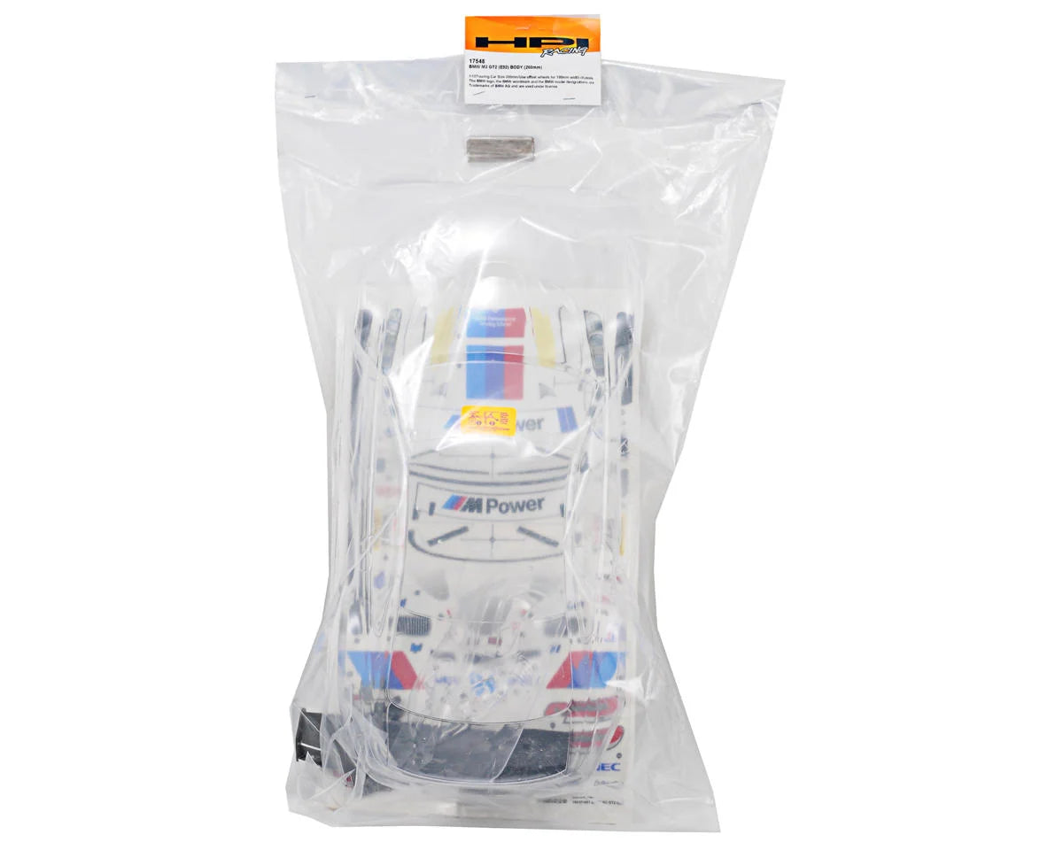 17548 HPI BMW M3 GT2 (E92) Clear Body (200mm)