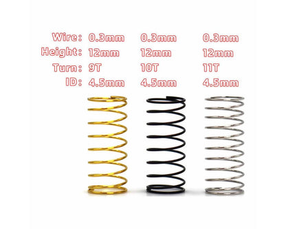 Hot Racing Axial SCX30 21.5mm Threaded Aluminum Friction Shocks (2) w/Springs - SXTY215GP