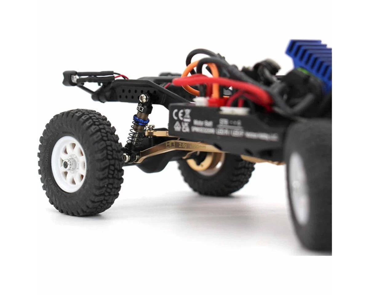 Hot Racing Axial SCX30 21.5mm Threaded Aluminum Friction Shocks (2) w/Springs - SXTY215GP