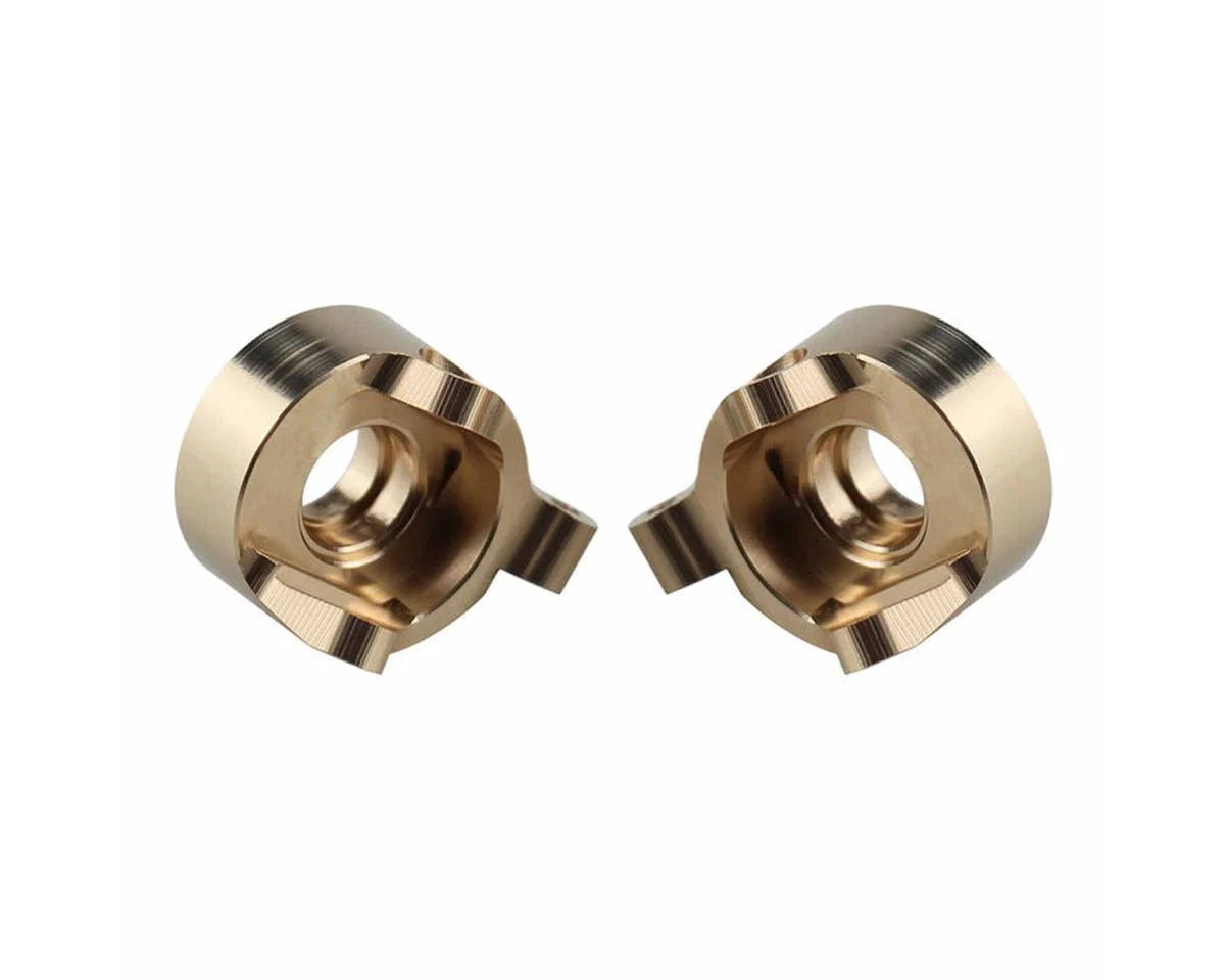 Hot Racing Axial SCX30 Brass Steering Knuckles (2) (7.6g ea) - SXTY21H