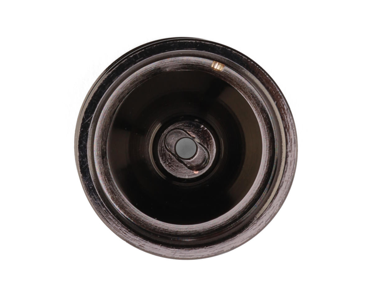 Hot Racing Axial SCX30 0.7" Brass Crawler Wheels (Black Chrome) (4) (9.3g ea) - SXTY919H01
