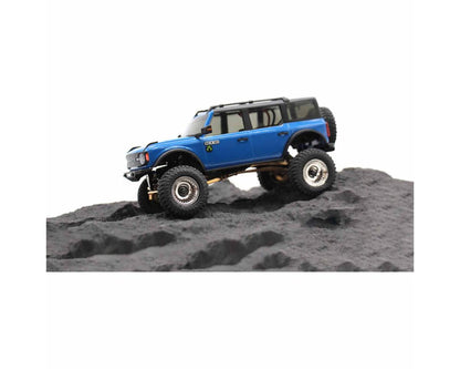 Hot Racing Axial SCX30 0.7" Brass Crawler Wheels (Chrome) (4) (9.3g ea) - SXTY919H08