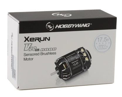 30401745 - Hobbywing Xerun V10 G4R Competition Stock Brushless Motor (17.5T)