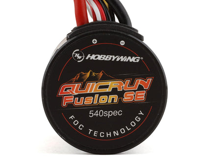 Hobbywing QuicRun Fusion SE FOC 2-in-1 Crawler Brushless ESC & Motor System (1800Kv) (540 Spec) - HWA30404317