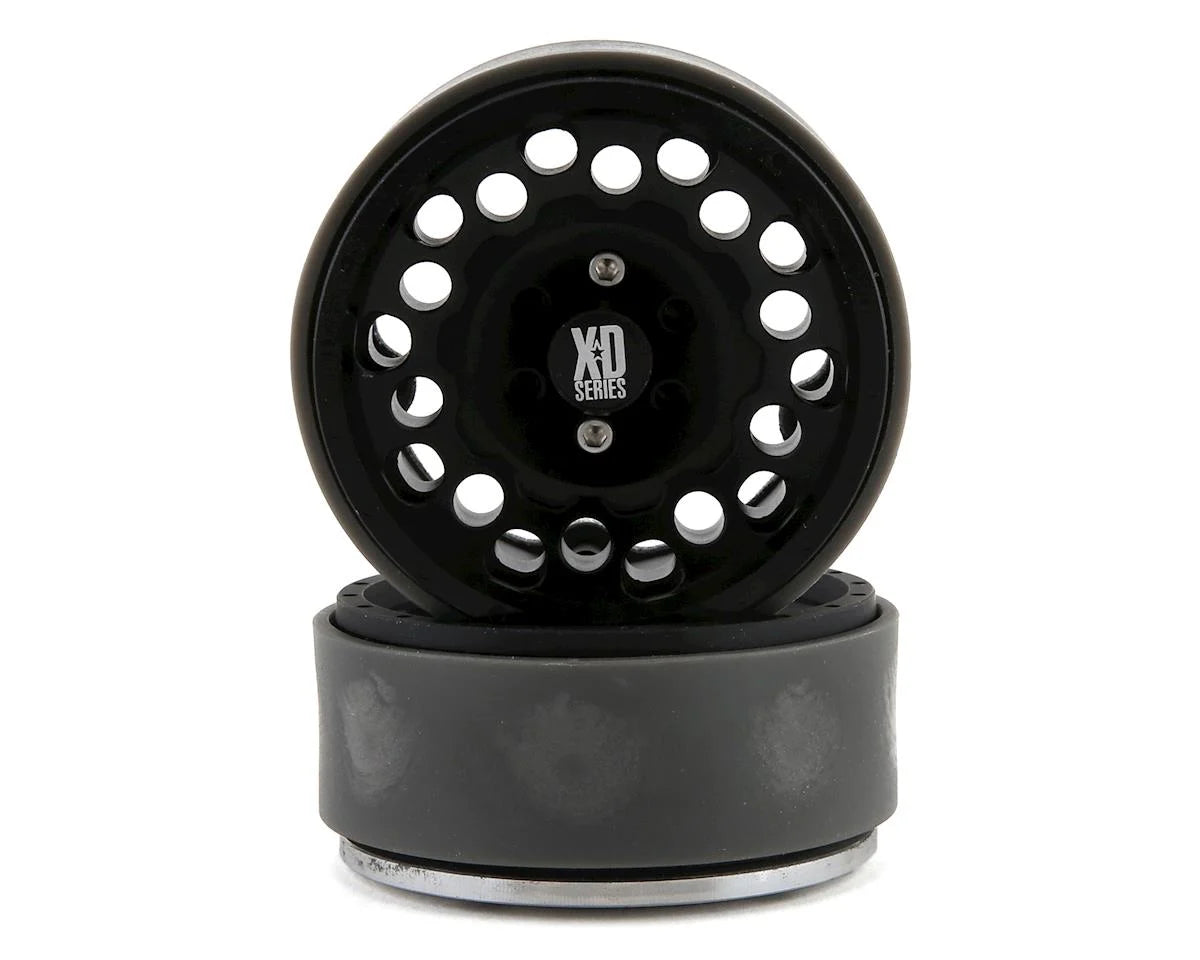 Vanquish Products Incision KMC 1.9" XD129 Holeshot Crawler Wheel (Black) (2) - IRC00330