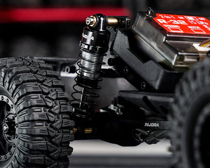 Injora Redcat Ascent-32 Aluminum 35mm Threaded Oil Shocks (Black) (4) - ASC32-01BK