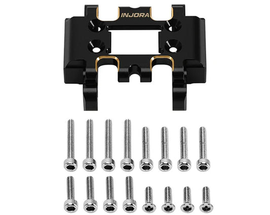 Injora Redcat Ascent-32 Brass Skid Plate (Black) (2) (8.4g ea) - ASC32-03BK