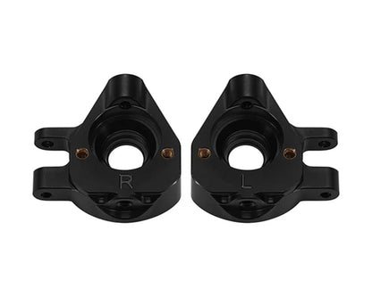 Injora Redcat Ascent-32 Brass Steering Knuckles (Black) (2) (5.4g ea) - ASC32-06BK