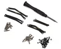 Black Brass High Clearance Links for SCX30 - SCX30-02BB