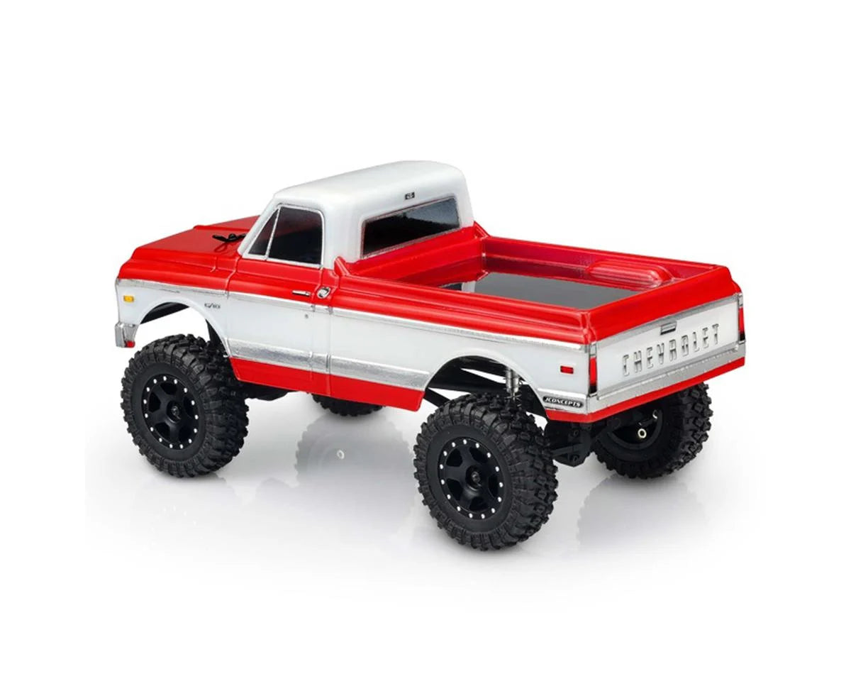 JCO0445 JConcepts Axial SCX24 1970 Chevy K10 Body (Clear)