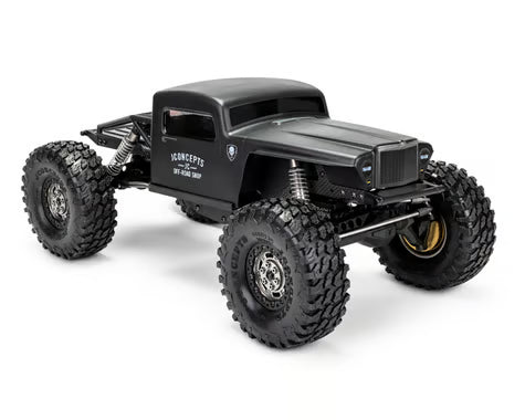 JConcepts Anvil 1/10 Rock Crawler Pre-Trimmed Body (Clear) (12.3") (Cab Only) - JCO0492