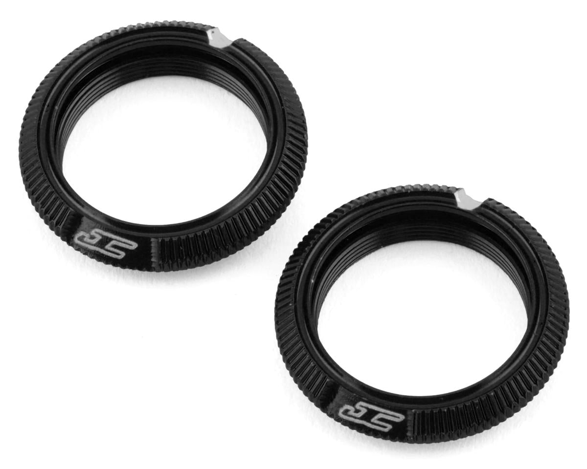 2702-2 JConcepts - Fin, 13mm Shock Collar - Black Fits - Team Associated 13mm Shock Body