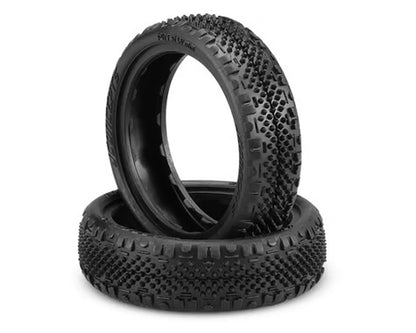 JConcepts Pin Swag Slim 2.2" 2WD Front Buggy Carpet Tires (2) (Purple) - 3181-011