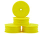 3325Y - JConcepts 12mm Hex Mono 2.2 Hex Front Wheels (TLR 22 5.0) (Yellow) (4)