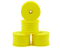 3326Y - JConcepts Mono 2.2 Hex Rear Wheels (4) (TLR 22 5.0) (Yellow) w/12mm Hex