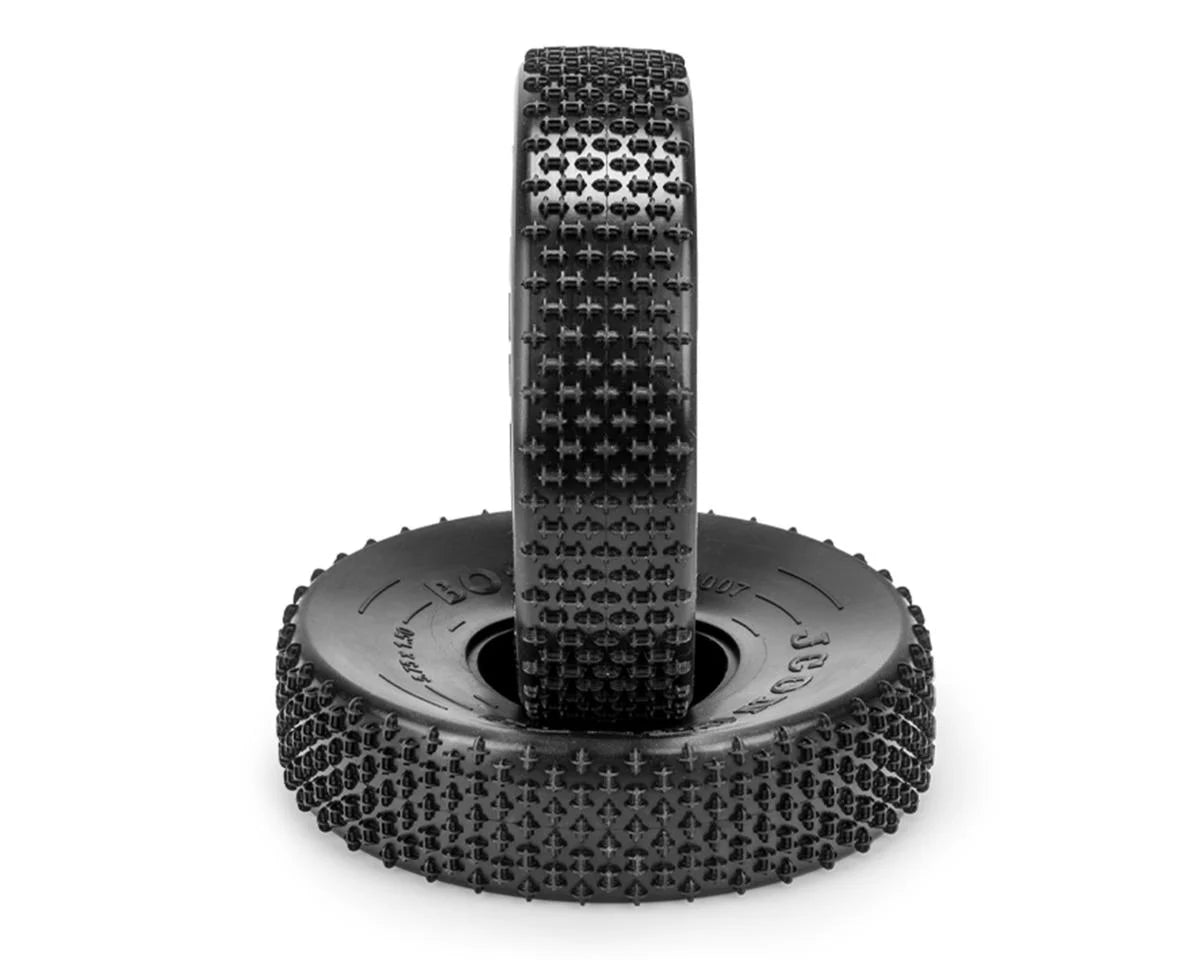 JConcepts Boss 2.2" Rock Crawler Tires (2) (5.75" OD) (Green) - 4007-02