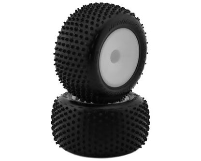 JConcepts Drop Step Pink Compound (Pre-Mounted on 3354W 1/10 Stadium Truck Tires) - 4116-101091