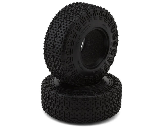 4156-02 JConcepts Rock Bumps 1.9" All Terrain Comp Rock Crawler Tires (2) (4.25” OD) (Green)