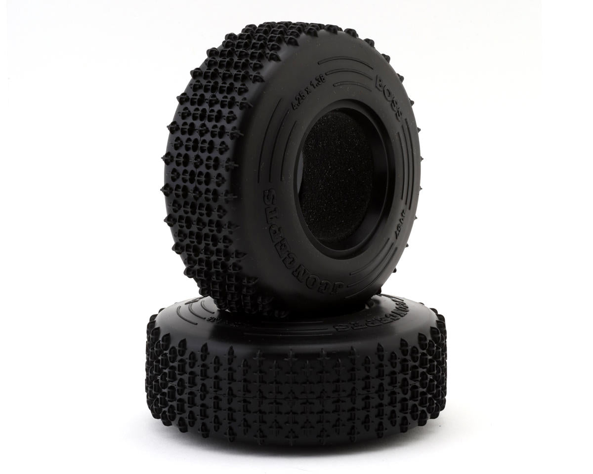 4157-02 JConcepts Bossman 1.9" All Terrain 1/10 Rock Crawler Tires (2) (4.25" OD)