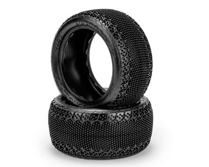 JConcepts 3DP 2.2" Rear Buggy Carpet Tires (2) (Purple) - 4169-011