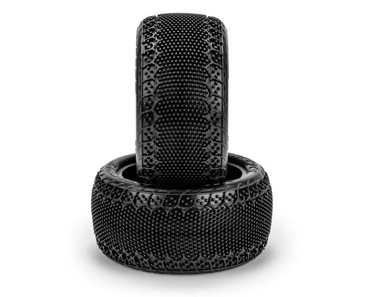 JConcepts 3DP 2.2" Rear Buggy Carpet Tires (2) (Purple) - 4169-011