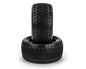 JConcepts 3DP 2.2" Rear Buggy Carpet Tires (2) (Purple) - 4169-011