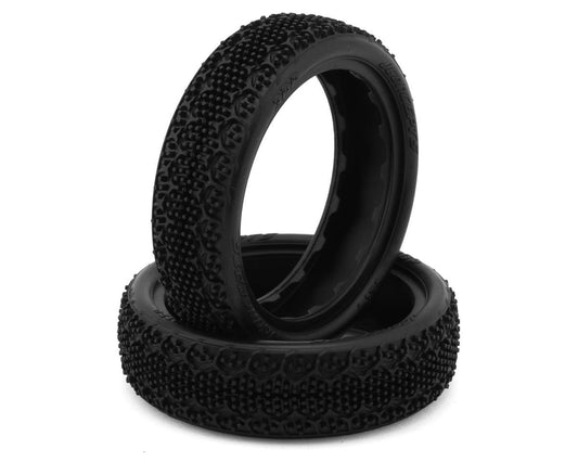 JConcepts 3DP 2.2" 2WD Front Buggy Carpet Tires (2) (Pink) - 4174-010
