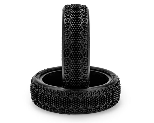 JConcepts 3DP 2.2" 2WD Front Buggy Carpet Tires (2) (Purple ) - 4174-011