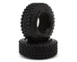 JConcepts Bossman 1.3" Micro Rock Crawler Tires (63mm OD) (2) (Green) w/Foam Inserts - JCO4201-02