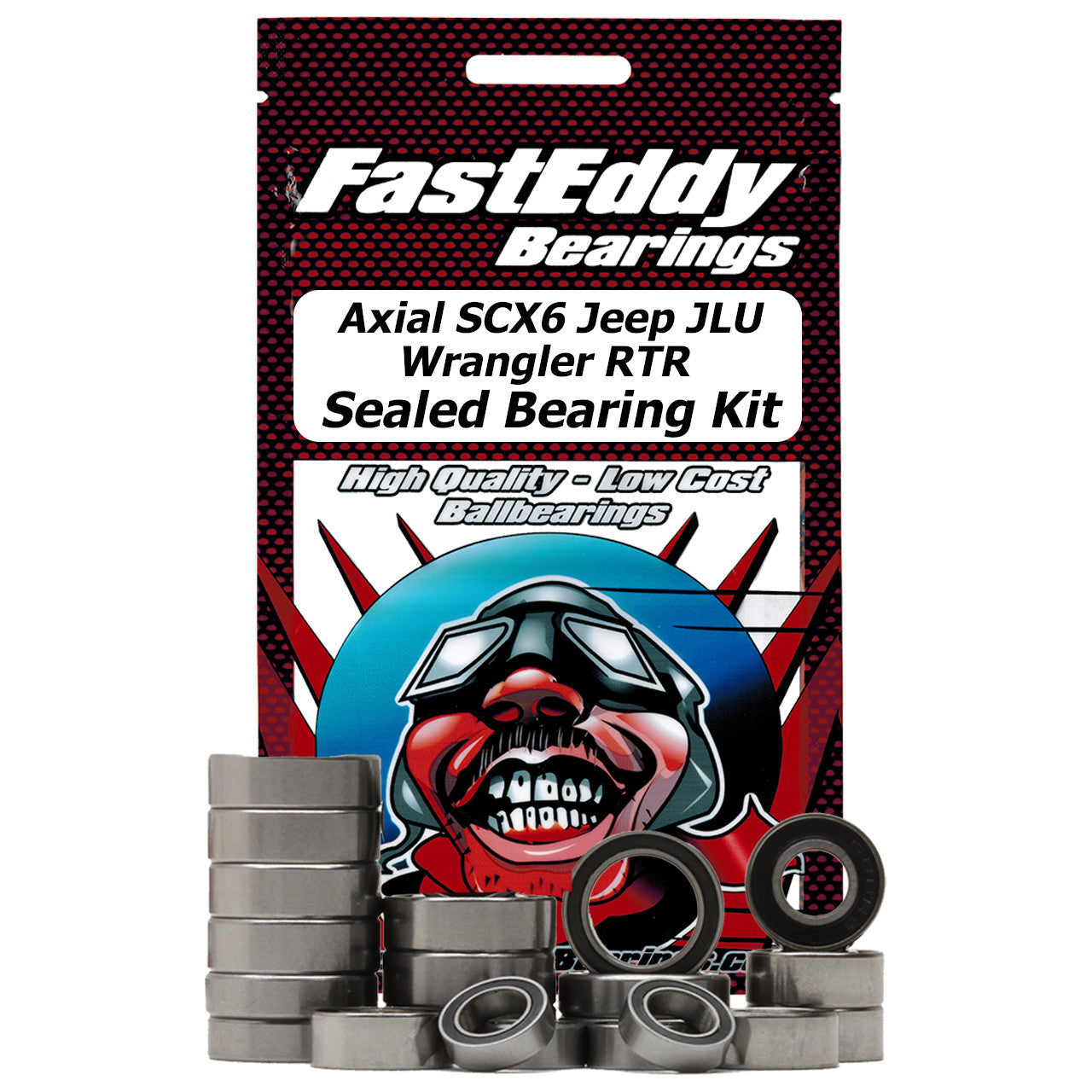 Axial SCX10 III JLU Wrangler (Kit) Sealed Bearing Kit - TFE5937
