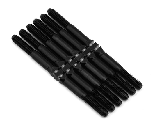 J&T Bearing Co. XRAY XB2 '26 Titanium "Milled" XD Turnbuckles (Black) - JT12708