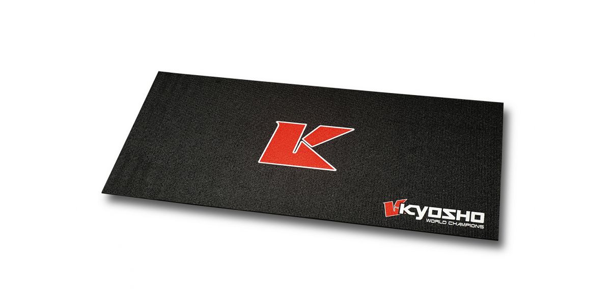 KA30005BK Kyosho Big K 2.0 Black Pit Mat 2x4ft