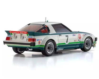 Kyosho MR-04 RWD Mini-Z Readyset w/1979 Mazda Savanna RX-7 Body (Green/White) w/KT-531P 2.4GHz Radio - 32365GR