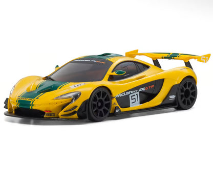 Kyosho MR-04 RWD Mini-Z Readyset w/McLaren P1 GTR Body (Yellow/Green) w/KT-531P 2.4GHz Radio - 32375YG