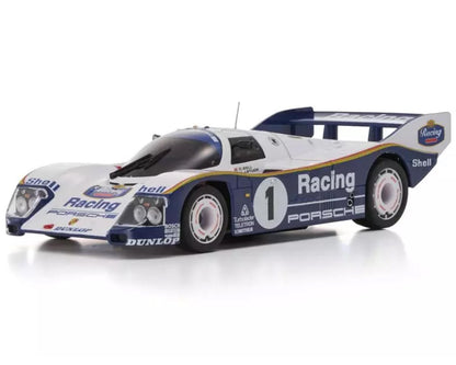 Kyosho MR-04 RWD Mini-Z Readyset w/Porsche 962C Coupe Body (White/Blue) w/KT-531P 2.4GHz Radio - 32379RA - ** Preorder for October 2026 **