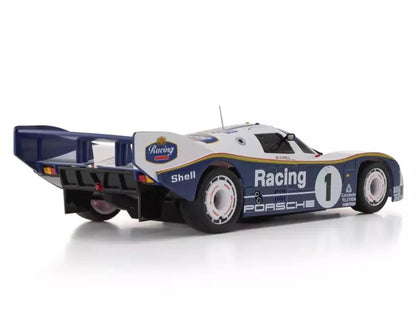 Kyosho MR-04 RWD Mini-Z Readyset w/Porsche 962C Coupe Body (White/Blue) w/KT-531P 2.4GHz Radio - 32379RA - ** Preorder for October 2026 **