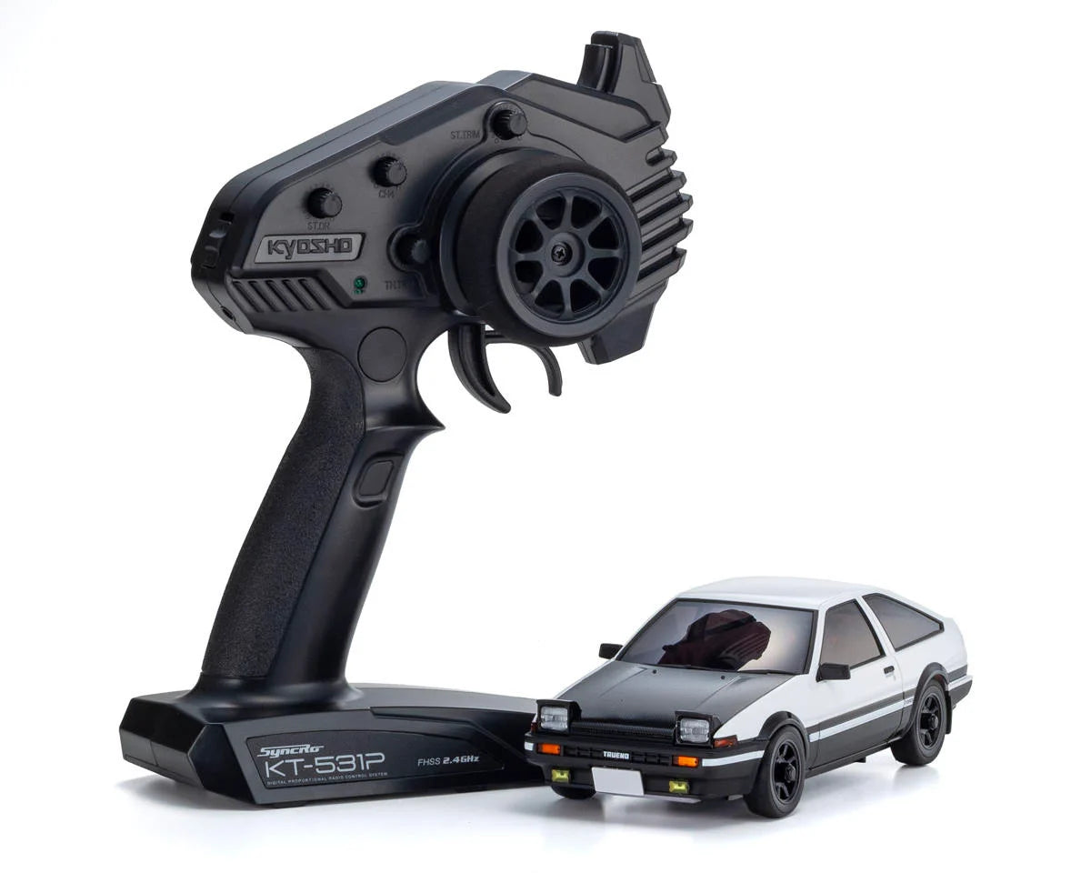 Kyosho Mini-Z MA-020 AWD Toyota Sprinter Trueno AE86 "Initial D" Project D Body (Final Version) w/KT-531P 2.4GHz Radio - 32656IDC