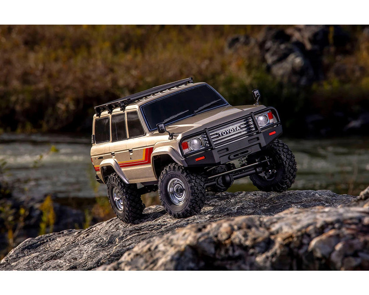 Kyosho KC10 Toyota Land Cruiser 60 1/10 4WD ReadySet Brushed Rock Crawler w/ Radio - 34801T1