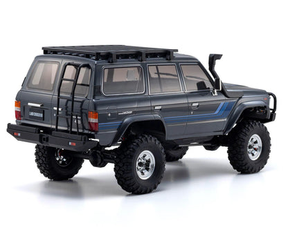 Kyosho KC10 Toyota Land Cruiser 60 (Grey) 1/10 4WD ReadySet Brushed Rock Crawler w/ Radio - 34801T2