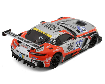 Kyosho ASC Mercedes AMG GT3 No.47 Nuremberg 2018 Pre-Painted Body (Silver/Orange) - MZP257FRS